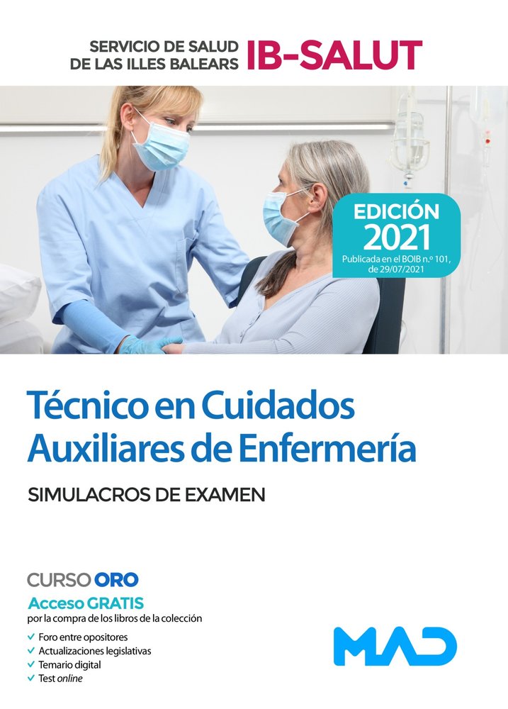 TECNICO EN CUIDADOS AUXILIARES DE ENFERMERIA DEL SERVICIO DE, de 7 EDITORES#SILVA GARCIA | portada del libro
