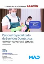 PERSONAL ESPECIALIZADO DE SERVICIOS DOMESTICOS DE LA ADMINIS, de Varios autores | portada del libro