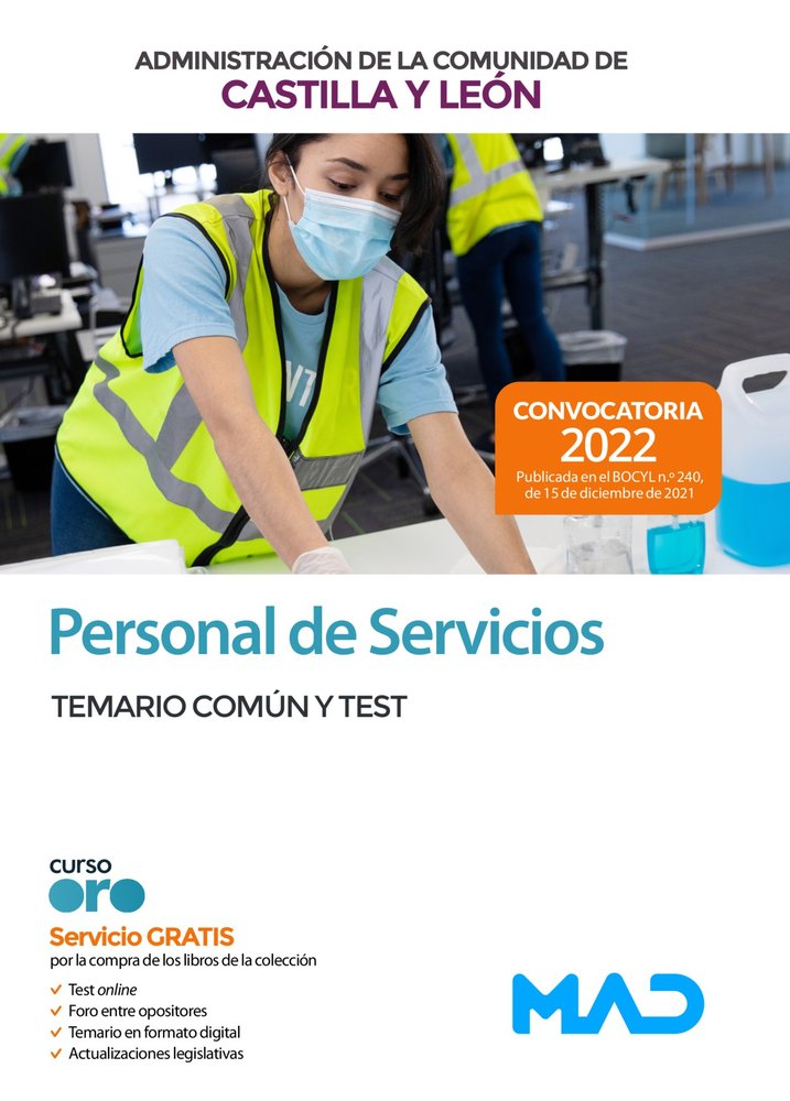 PERSONAL SERVICIO ADMINISTRACION COMUNIDAD C, de SALAMANCA CRIADO, ROBERTO | portada del libro