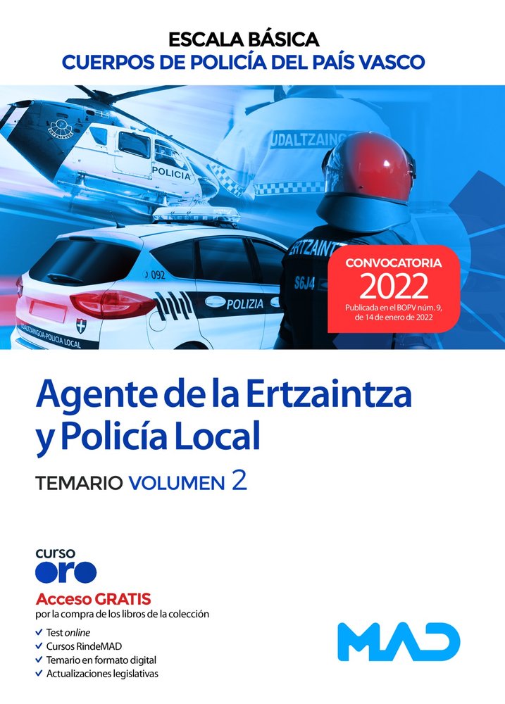 AGENTE ESCALA BASICA CUERPOS POLICIA PAIS, de 7 EDITORES#RODRIGUEZ RIVERA | portada del libro