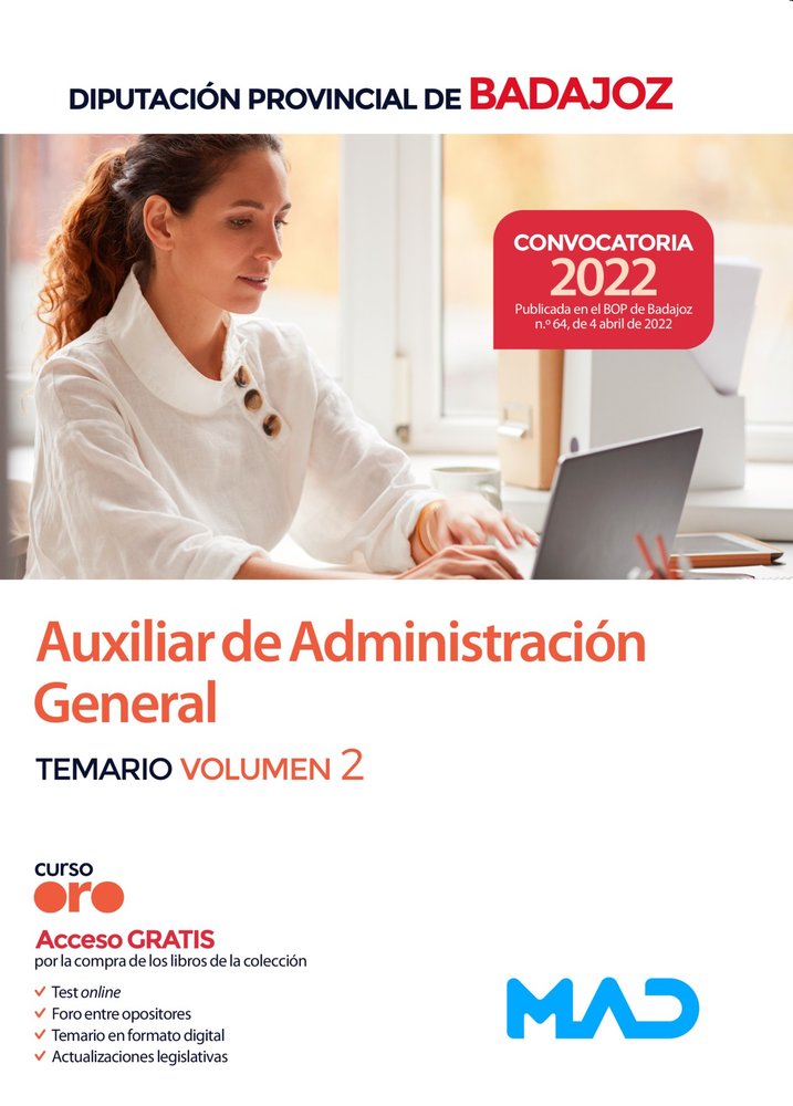 AUXILIAR ADMINISTRACION GENERAL DIPUTACION PROVINCI, de 7 EDITORES#TOJEIRO ALCALA | portada del libro