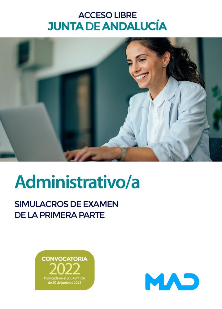ADMINISTRATIVO DE LA JUNTA DE ANDALUCIA TURNO LIBRE. SIMULAC, de TORRES FONSECA | portada del libro