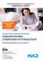ASISTENTE Y TRABAJO SOCIAL CASTILLA LEON ESP VOL 3, de Varios autores | portada del libro