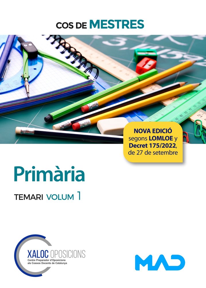 COS DE MESTRES PRIMARIA VOL 1 | portada del libro