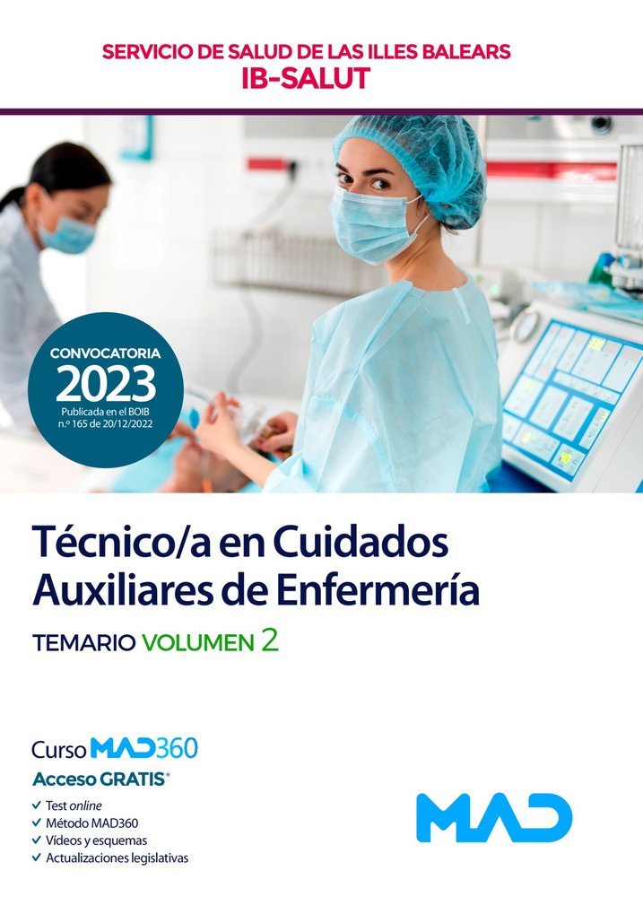 TECNICO/A CUIDADO AUXILIAR ENFERMERIA SERVICIO, de 7 EDITORES#ANIA PALACIO | portada del libro