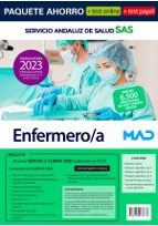 Compra anticipada Paquete Ahorro Test PAPEL Test ONLINE Enfermero/a Servicio Andaluz de Salud, de Varios autores | portada de