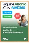 OPOSICIONES AUXILIAR ADMINISTRACION GENERAL AYUNTAMIENTO, de USERO LOPEZ | portada del libro