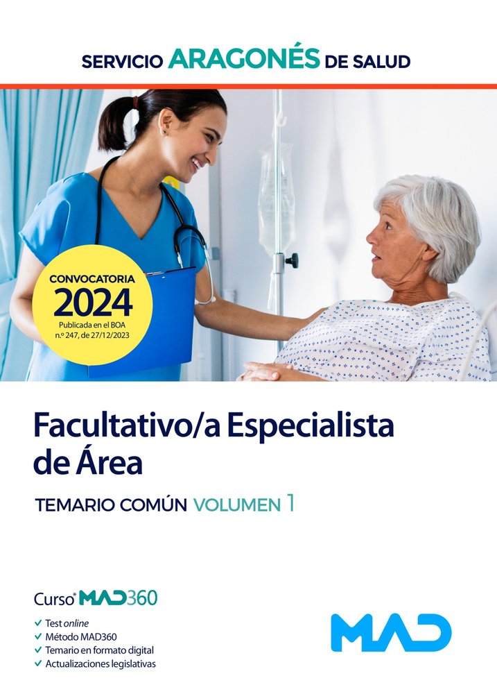FACULTATIVO ESPECIALISTA DE AREA | portada del libro