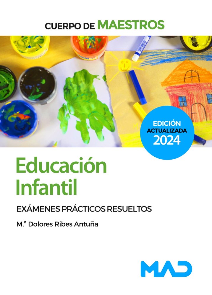 EXAMENES PRACTICO RESUELTOS. CUERPO DE MAESTROS DE EDUCACION INFA, de AAVV | portada del libro