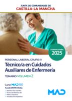 TECNICO/A CUIDADO AUXILIAR ENFERMERIA GRUPO IV PERSONAL 2 J, de Varios autores | portada del libro
