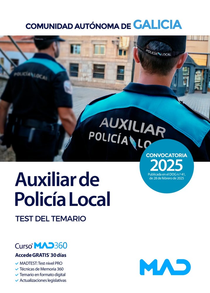 AUXILIAR DE LA PO..., de VV.AA | portada del libro