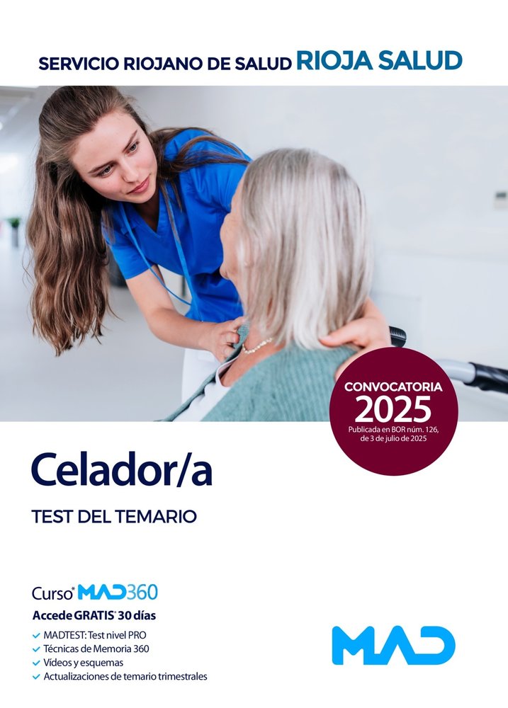 CELADOR TETS TEMARIO SERIS | portada del libro