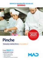 PINCHE DEL SERMAS TEMARIO ESPECIFICO VOL 2, de Varios autores | portada del libro
