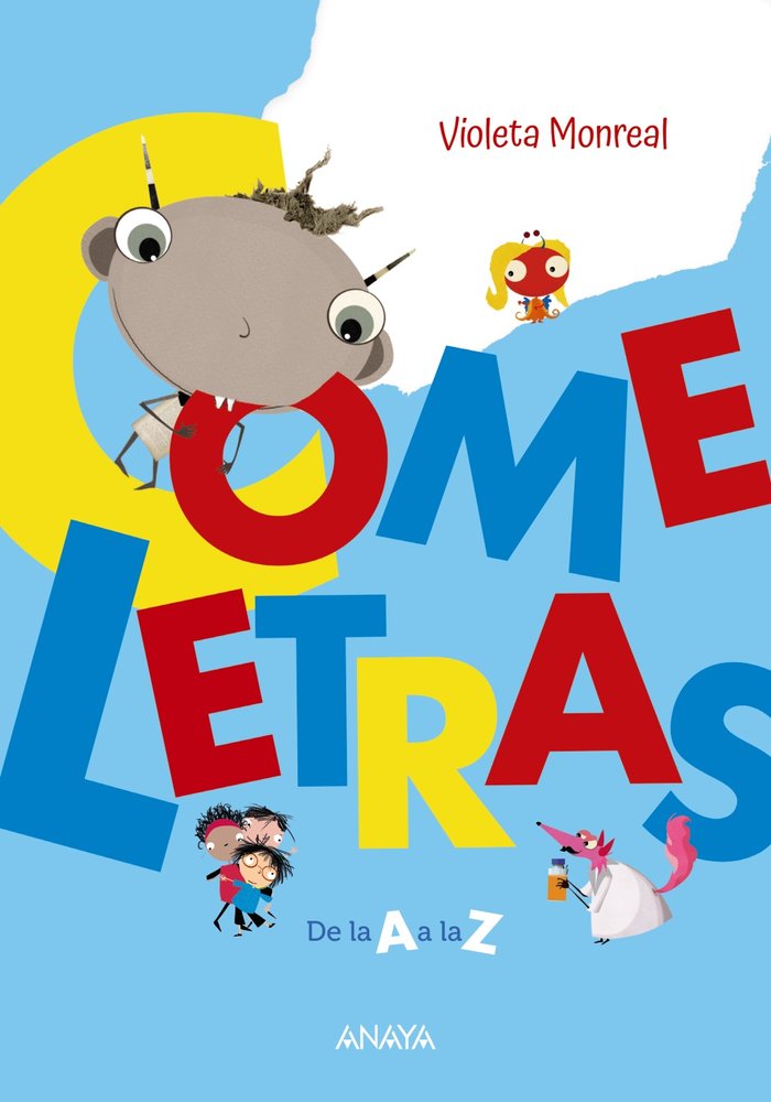 Comeletras, de MONREAL, VIOLETA | portada del libro