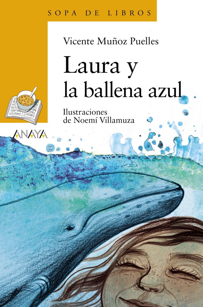 Laura y la ballena azul, de MUÑOZ PUELLES, VICENTE | portada del libro