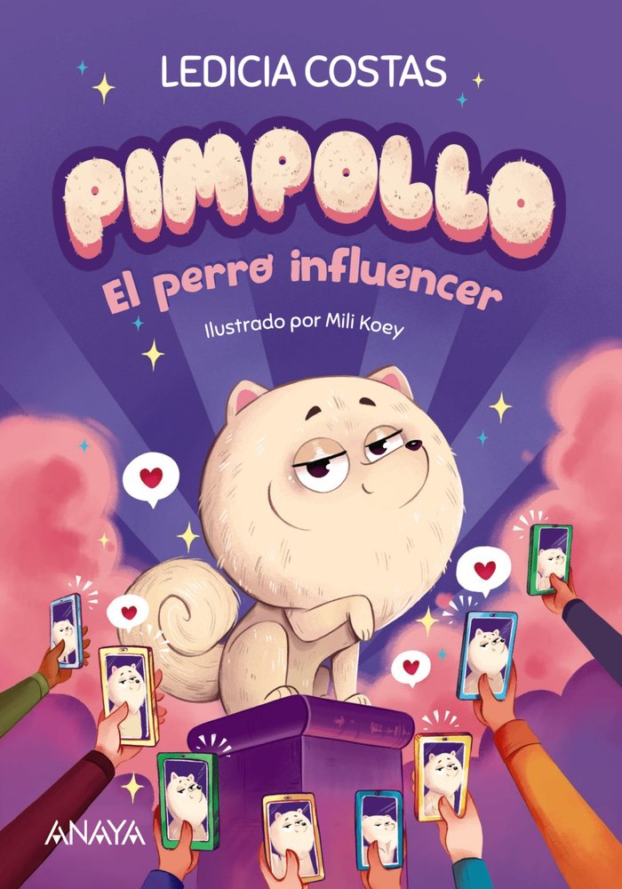 Pimpollo 1: El perro influencer, de COSTAS, LEDICIA | portada del libro