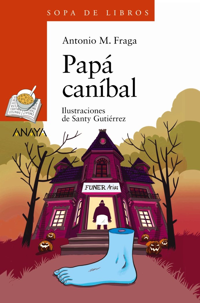 PAPA CANIBAL, de FRAGA, ANTONIO MANUEL | portada del libro