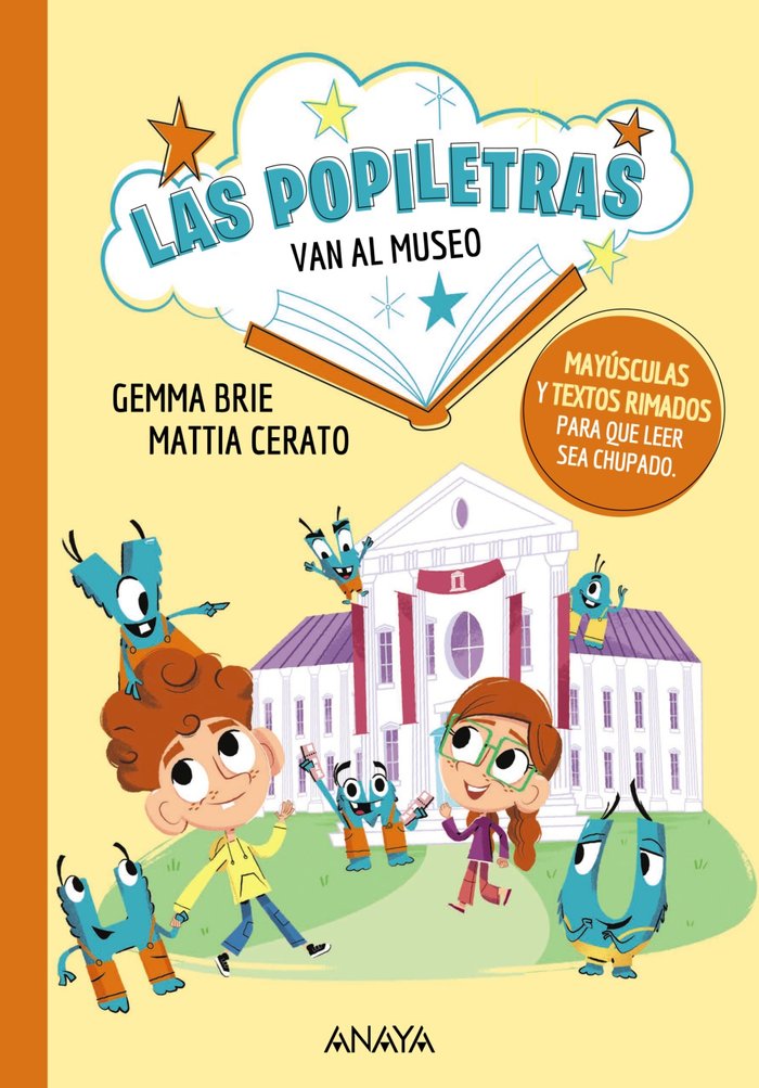 Las popiletras van al museo, de BRIE, GEMMA | portada del libro