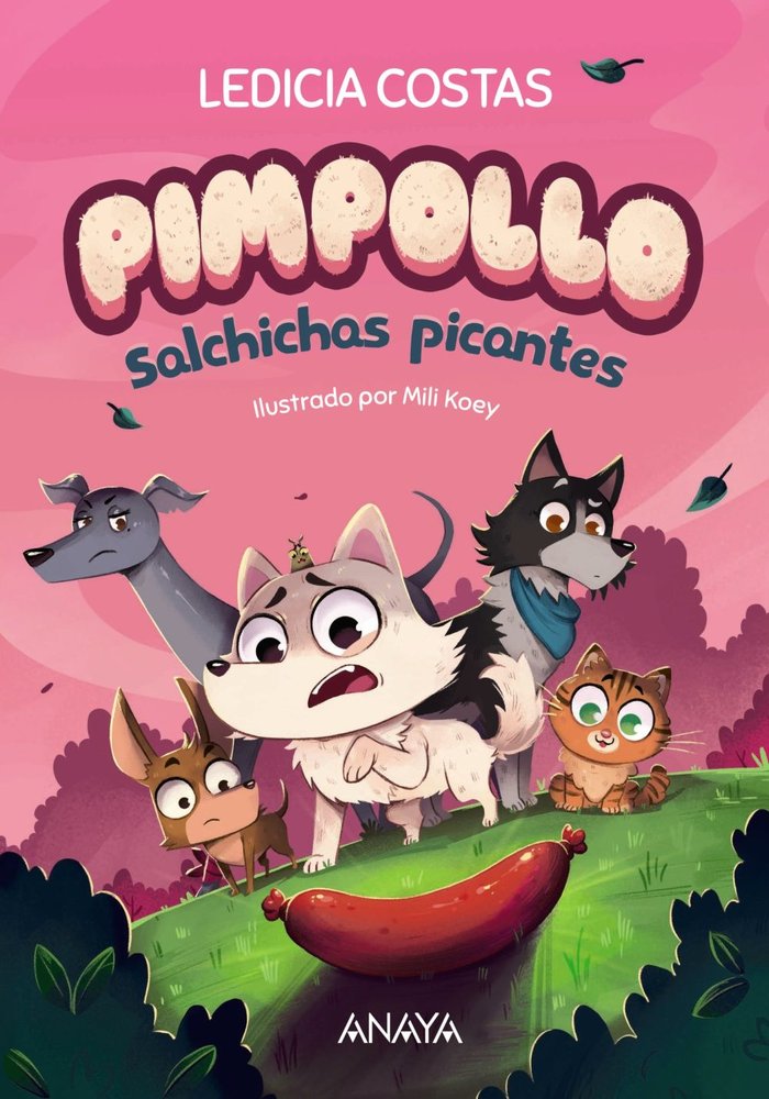PIMPOLLO 4: SALCHICHAS PICANTES, de COSTAS, LEDICIA | portada del libro