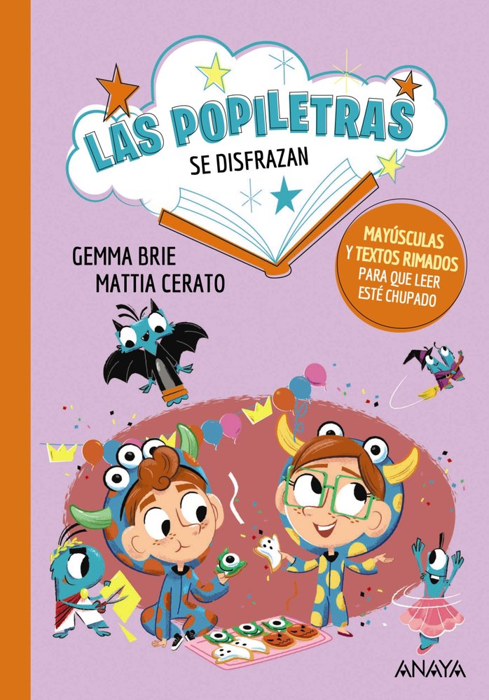 POPILETRAS SE DISFRAZAN, LAS, de BRIE, GEMMA | portada del libro