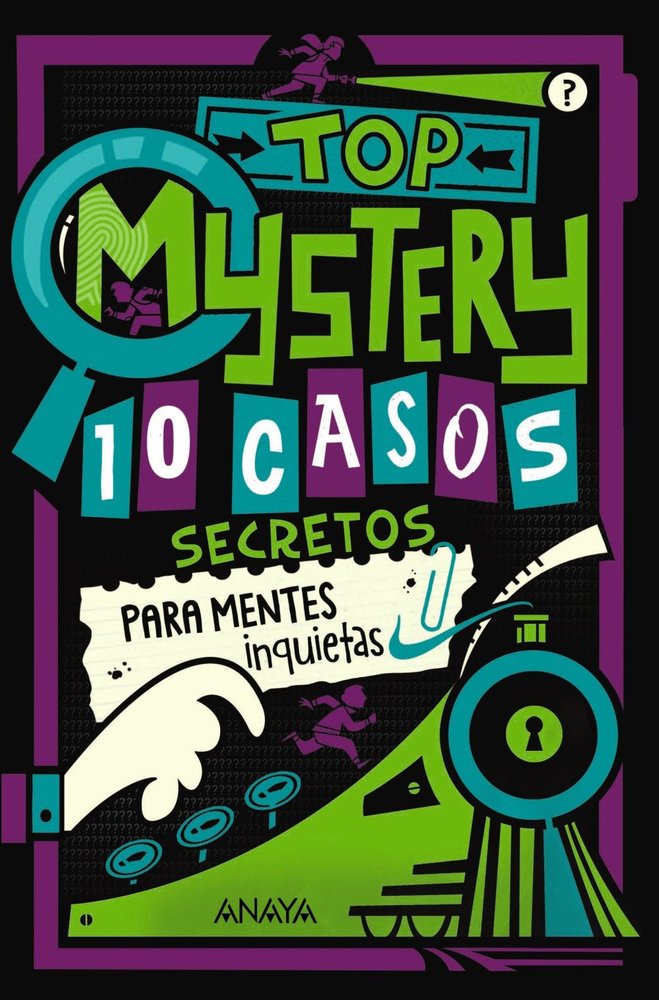 TOP MYSTERY: 10 CASOS SECRETOS PARA MENTES INQUIETAS, de MOORE, GARETH | portada del libro