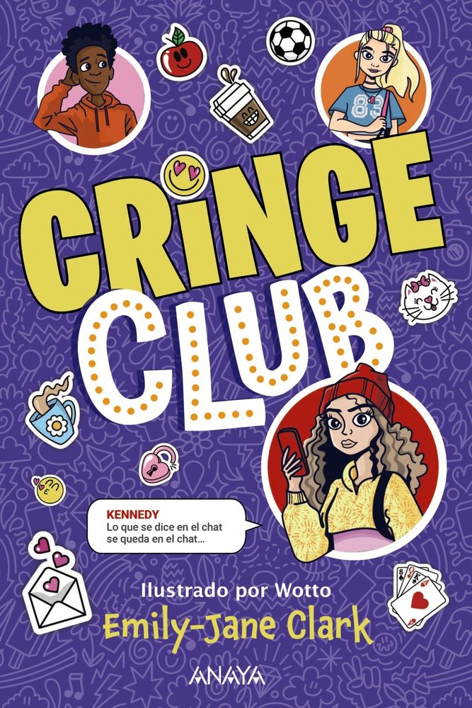 CRINGE CLUB, de CLARKE, EMILY JANE | portada del libro
