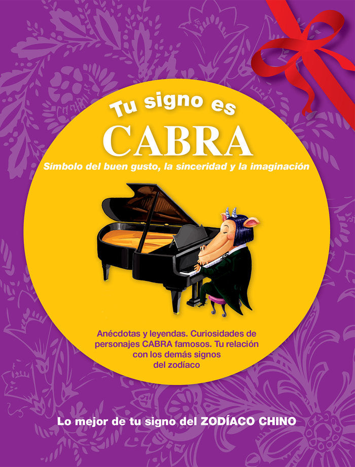 Tu signo es Cabra | portada del libro