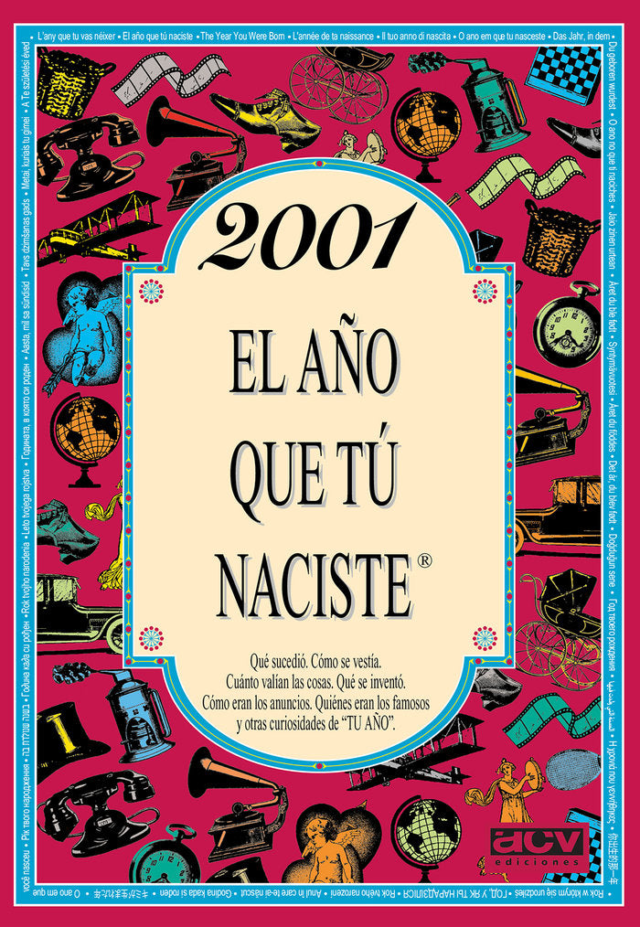 2001 El año que tú naciste, de Collado Bascompte, Rosa | portada del libro