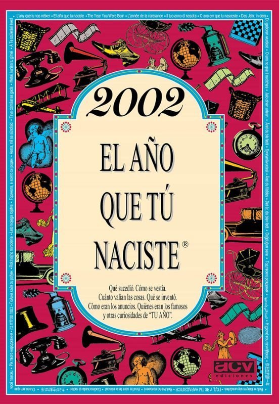 2002 El año que tú naciste, de Collado Bascompte, Rosa | portada del libro