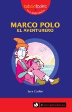 MARCO POLO el aventurero, de Sara Cordón | portada del libro