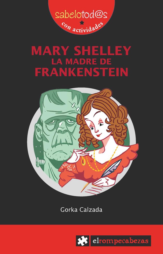 MARY SHELLEY la madre de Frankestein, de Calzada Terrones, Gorka | portada del libro