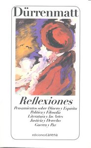 Reflexiones, de Friedrich Dürrenmatt | portada del libro