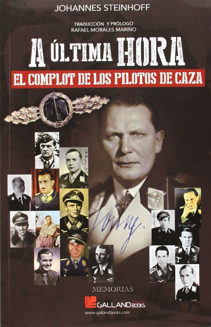 A ULTIMA HORA, de Johannes Steinhoff | portada del libro