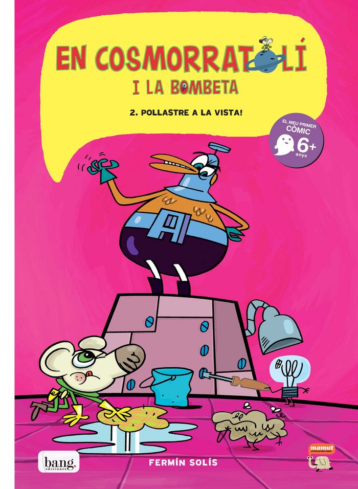 En Cosmorratolí i la Bombeta 2, de Solís, Fermín | portada del libro