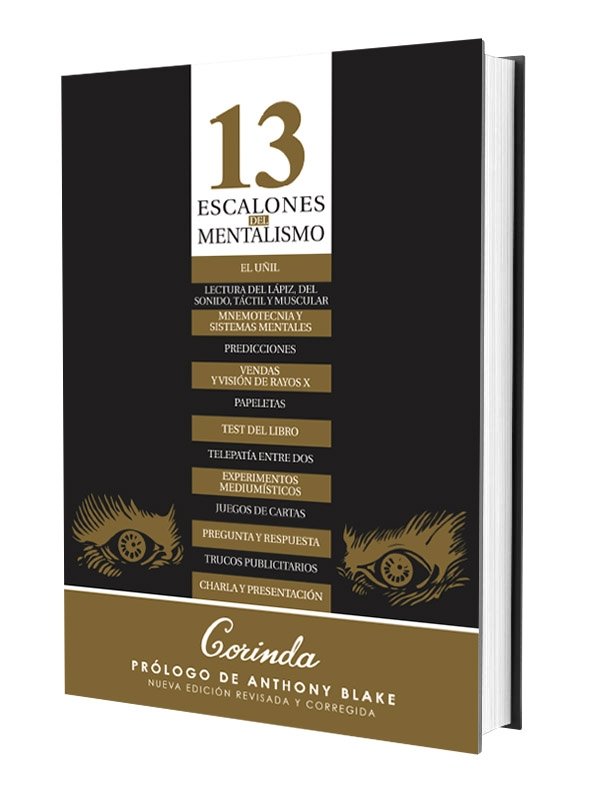 TRECE ESCALONES DEL MENTALISMO, de Corinda, Tony | portada del libro