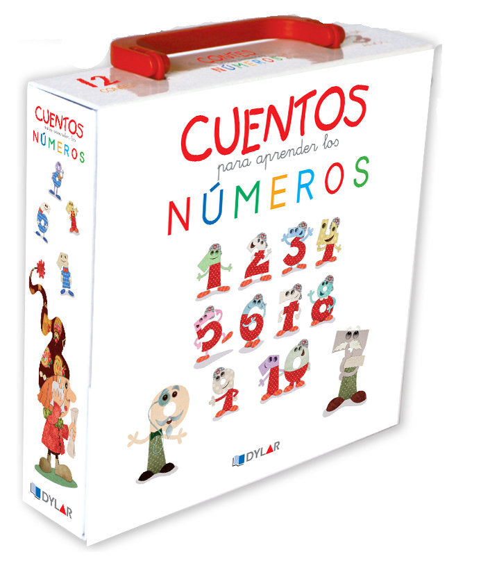 CUENTOS NÚMEROS ESTUCHE, de María Valenzuela | portada del libro