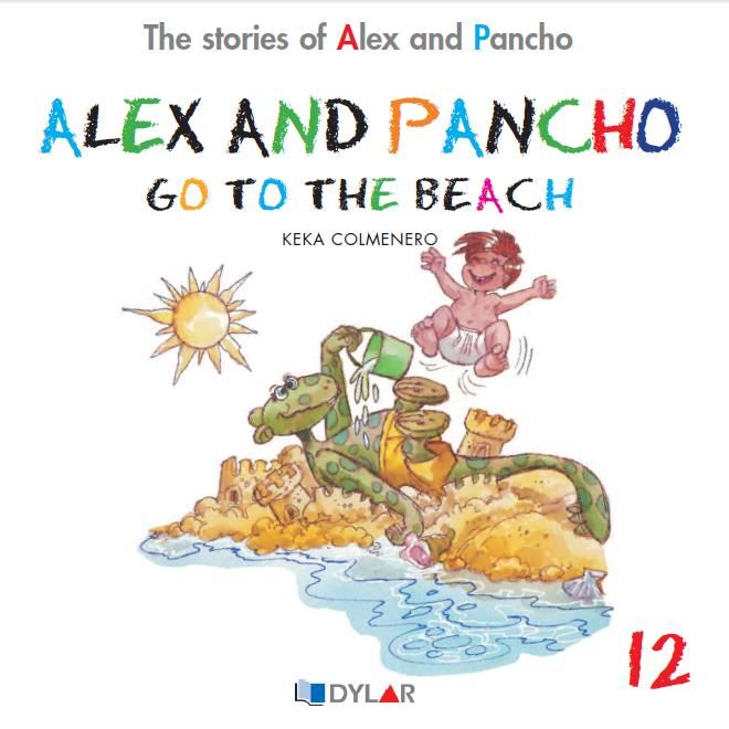 ALEX AND PANCHO GO TO THE BEACH - STORY 12, de Keka Colmenero | portada del libro