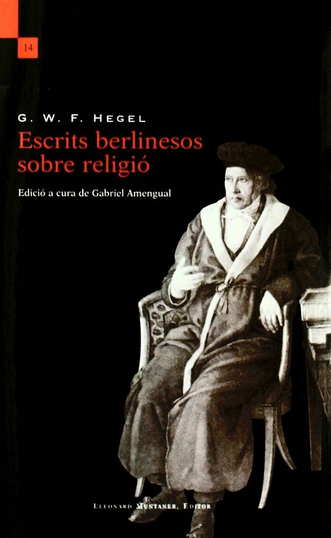 Escrits berlinesos sobre religió, de Hegel | portada del libro