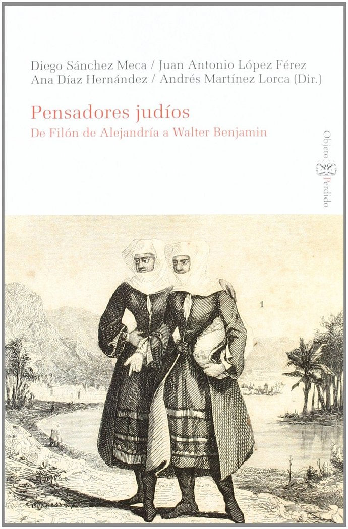 Pensadores judíos, de Sánchez Meca, Diego | portada del libro