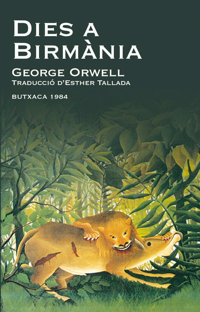 Dies a Birmània, de Orwell, George | portada del libro