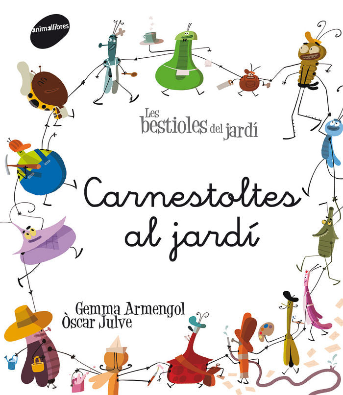 Carnestoltes al jardí, de Armengol Morell | portada del libro