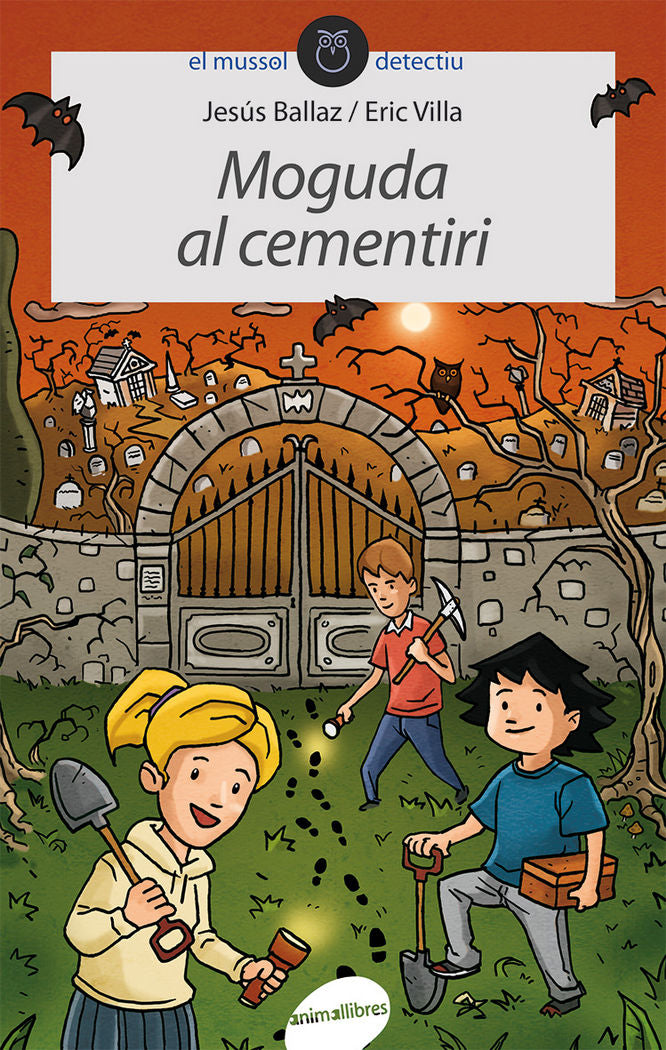 Moguda al cementiri, de Jesús Ballaz | portada del libro