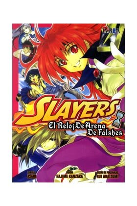 SLAYERS, EL RELOJ DE ARENA DE FALSHES, de KANZAKA, HAJIME | portada del libro