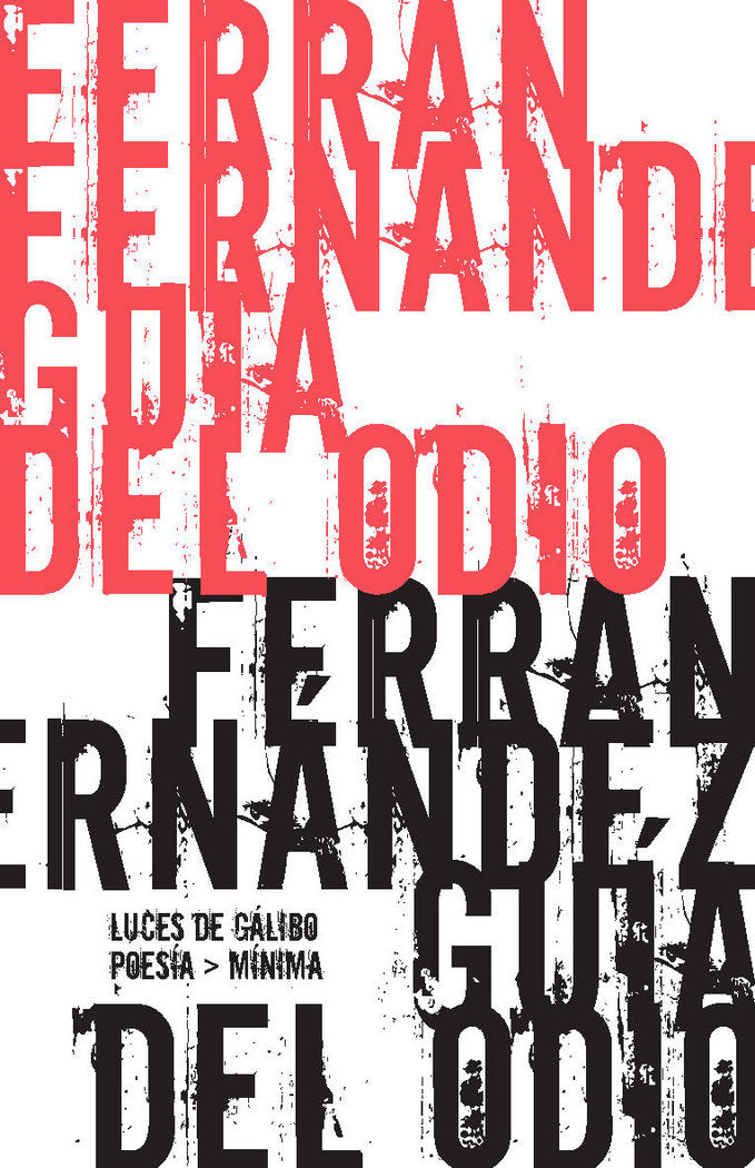 GUíA DEL ODIO, de FERRAN FERNáNDEZ | portada del libro