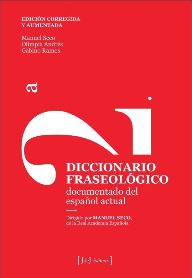 DICCIONARIO FRASEOLOGICO, de SECO,MANUEL | portada del libro