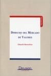 DERECHO DEL MERCADO DE VALORES, de BARRACHINA, EDUARDO | portada del libro