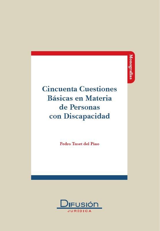 CINCUENTA CUESTIONES BASICAS EN MATERIA DE PERSONA, de PEDRO TUSET DEL PINO | portada del libro