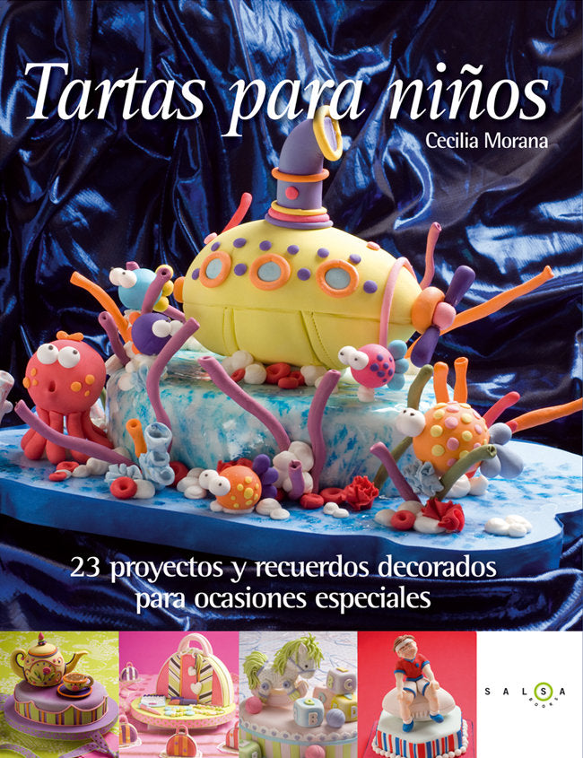Tartas para niños, de Morana | portada del libro