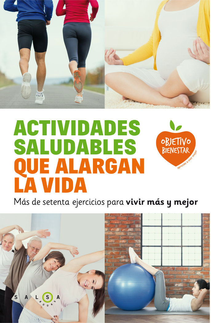 Actividades saludables que alargan la vida, de AA. VV. | portada del libro