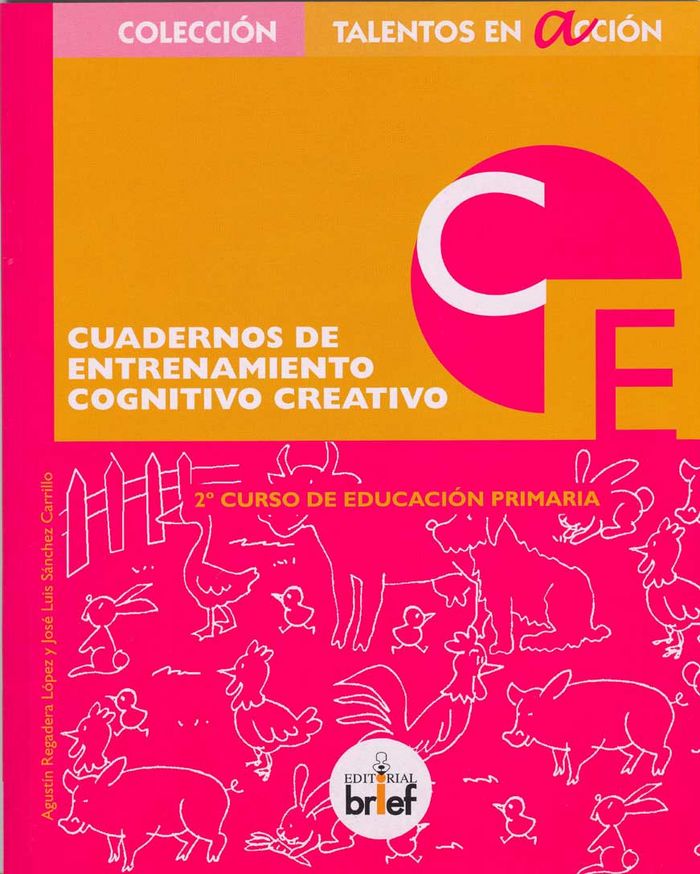 Cuaderno de entrenamiento cognitivo-creativo (2.º de Primaria), de Regadera López, Agustín | portada del libro